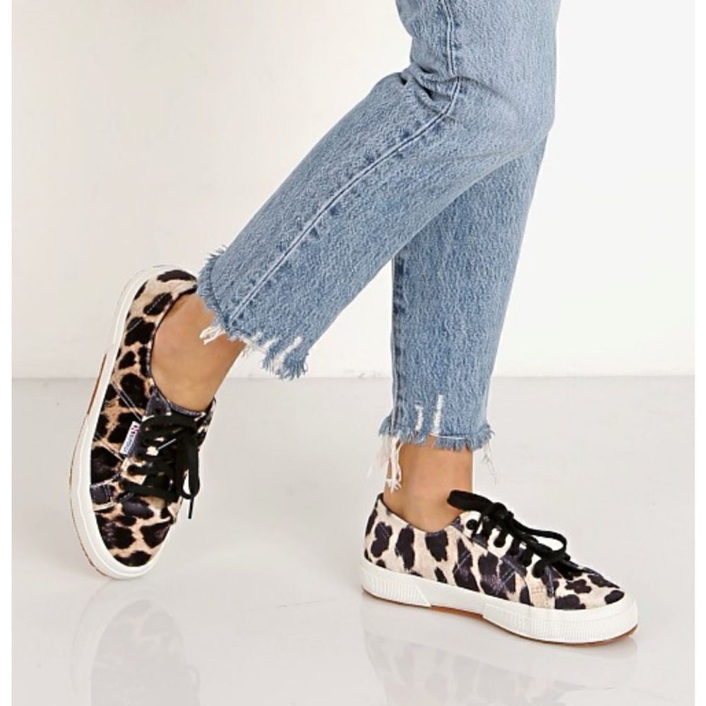 Superga 2750 FANVELVETW Sneaker Leopard